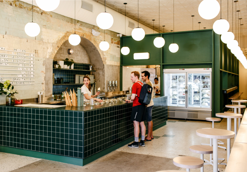 Piccolina’s Polished New Collingwood Gelato Temple