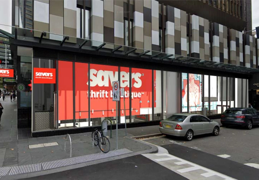 Render of Savers Darlinghurst site.
