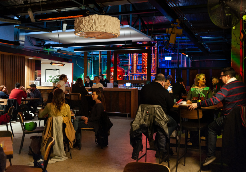 First Look: A Gin Distillery in a Former Automotive Warehouse for Richmond