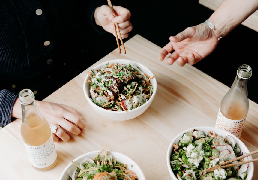 First Look Sydney’s Japanese Salad Empire Fishbowl Launches in Melbourne