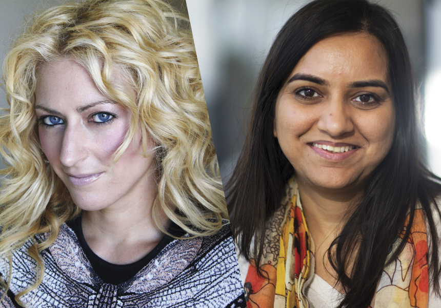 Game changers Jane McGonigal and Kriti Sharma 
