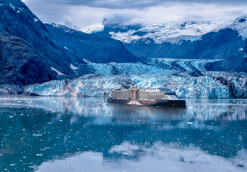 Celebrity Edge in Alaska
