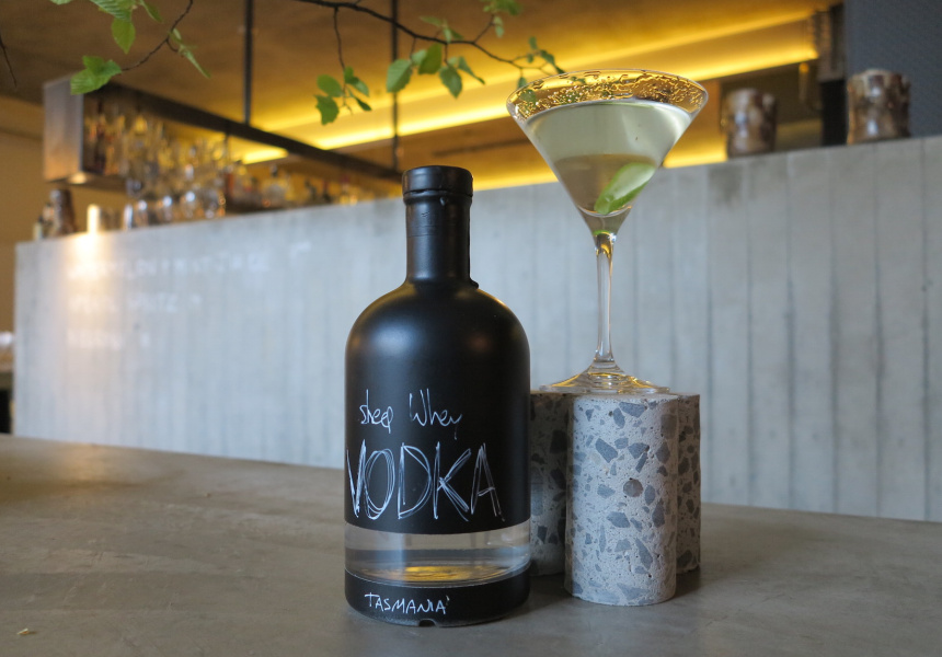 Sheep Whey Vodka Arrives