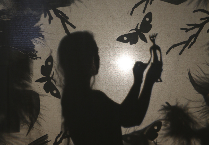 Mary French Shadow Puppet
