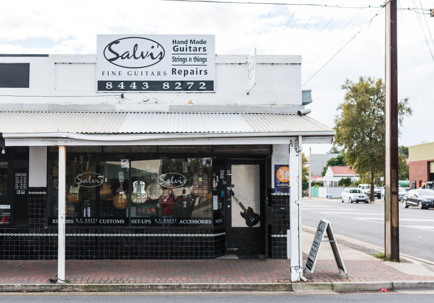 Studio Visit Salvi’s Fine Guitars