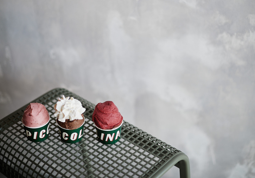 First Look: Piccolina’s Sleek New Richmond Store Looks More Like a Cocktail Bar Than a Gelateria