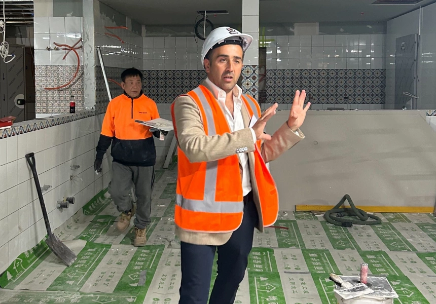 General manager Gary Patikkis gave Broadsheet a hard hat tour of the site
