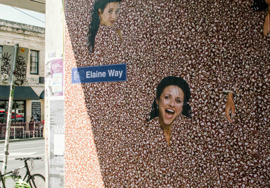 Melbourne Laneway Devoted to Elaine Benes