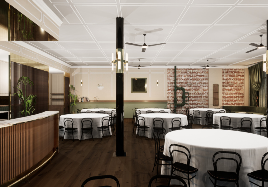 Render of Grace by Curtis Stone Events
