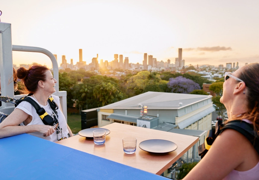 Vertigo, Brisbane Powerhouse’s New Restaurant, Is (Quite Literally) Taking Dining to New Heights