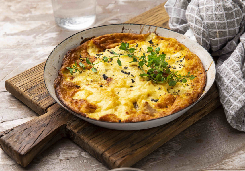 Recipe: That’s Amore’s Frittata With Porchetta and Truffle Cheese