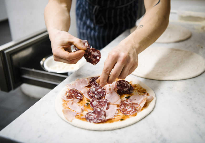 A New Darling Square All-Day Italian Eatery Opens for Pizza and Handmade Pasta