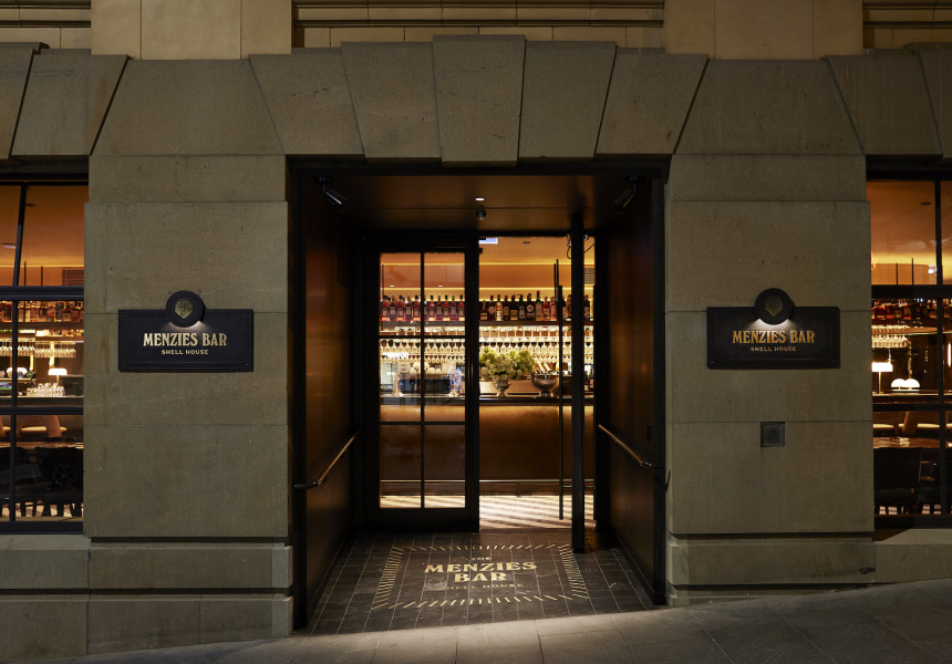 Menzies Bar & Bistro, the First Venue in the CBD’s Monumental Shell House, Opens Next Week – Here’s What To Expect