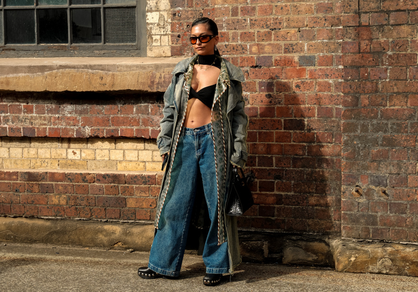 Street Style: Dopamine-Inducing Prints, Silk Sets and ’90s Sunnies at Afterpay Australian Fashion Week 2023 Day One