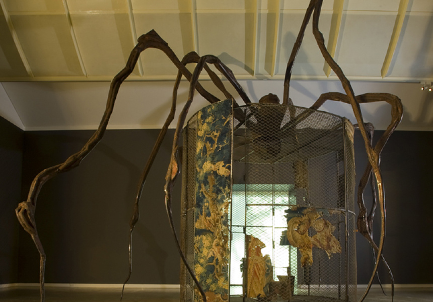 Louise Bourgeois. Spider (Cell). 1997