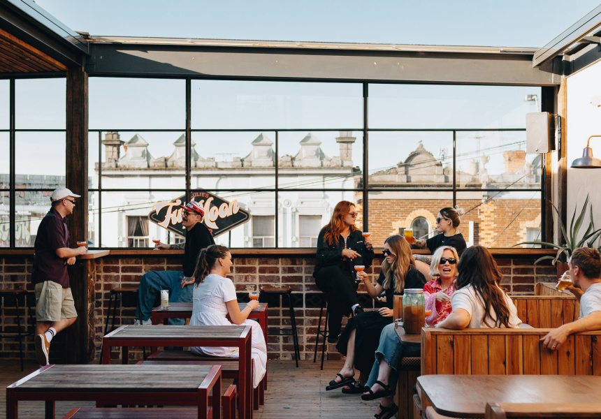 First Look Full Moon Fever Lulie s New Cali Inspired Rooftop Bar