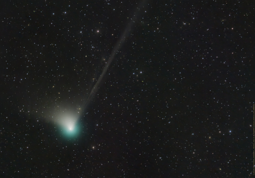 A Vibrant Green Comet Is Visible in New Zealand for the First Time in