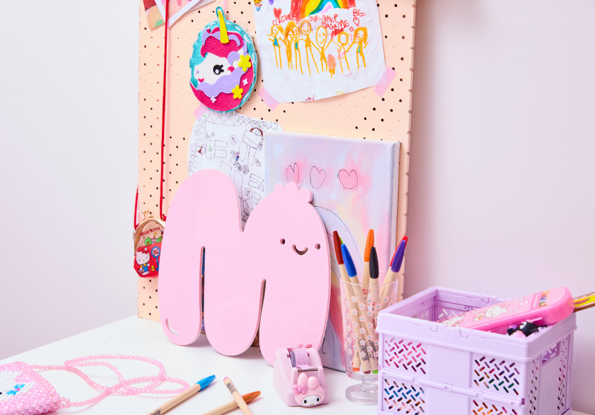 Double Date doubles the sweet nursery decoration