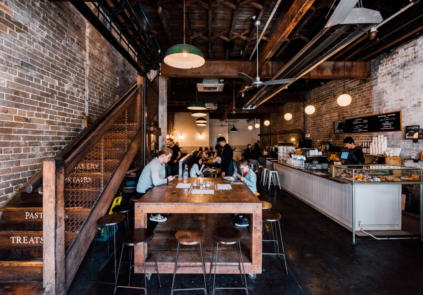 First Look: Brewtown Has Opened a Beautiful, Rustic, Second-Floor Bakery in Its Newtown Warehouse