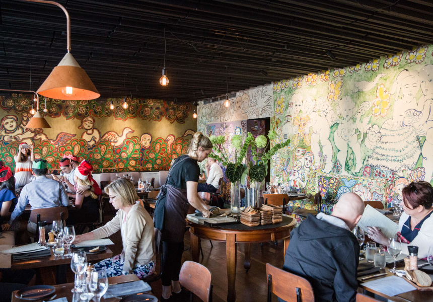 Tolarno Re-opens in St Kilda, Mirka Mora’s Murals Return
