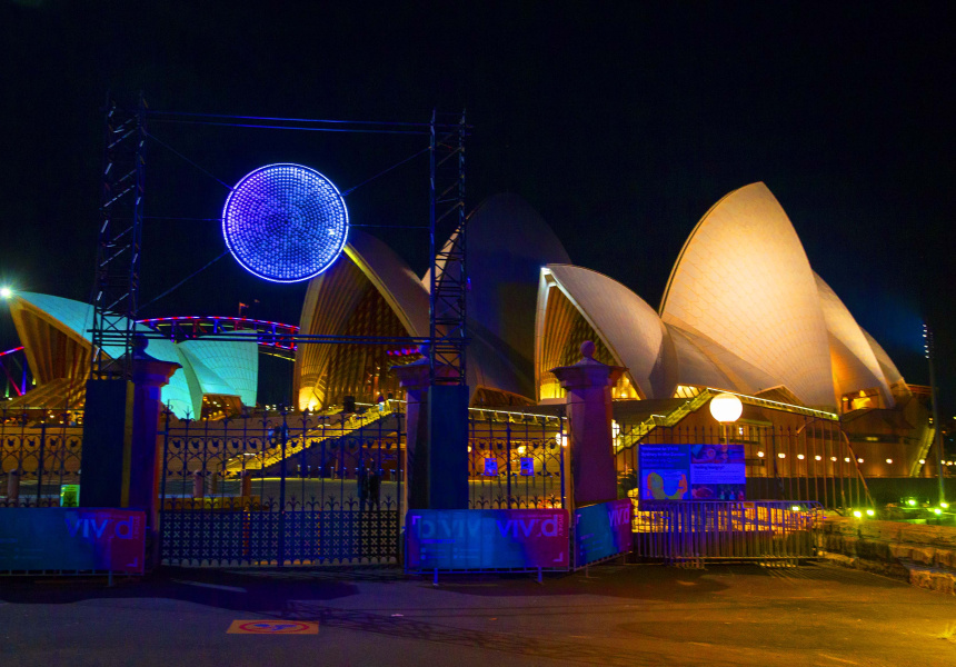 Vivid Preview The Royal Botanic Garden Sydney