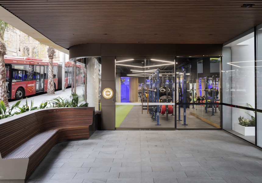 There’s a Snow Room and Massage Chairs in the Deluxe New EMF Health Club, in Sydney’s Quay Quarter Tower