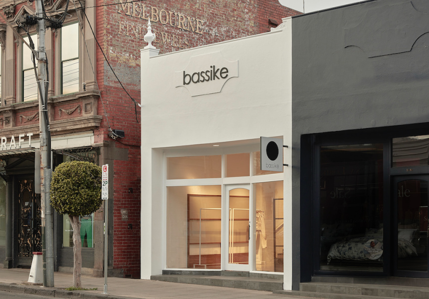 Now Open Bassike s New Melbourne Flagship Feels More Like a Mid