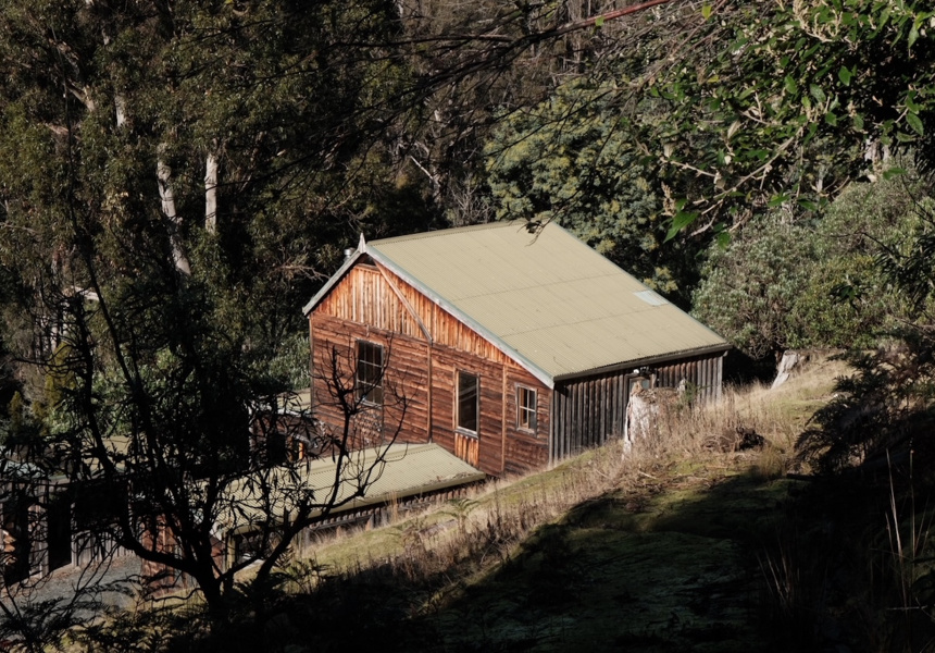 Provider House, a Tranquil Wooden Cabin Outside Hobart, Evokes a Traditional Japanese-Style Home