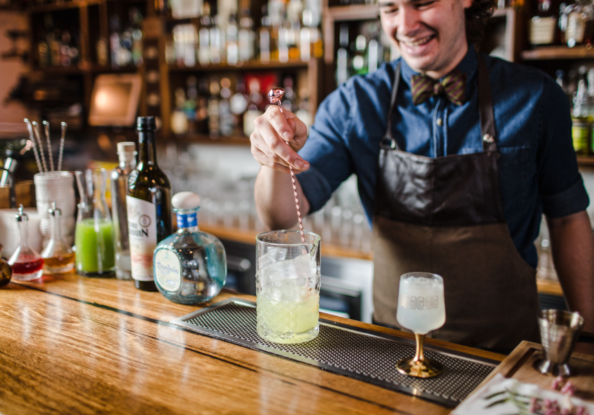 Trend milk based cocktails