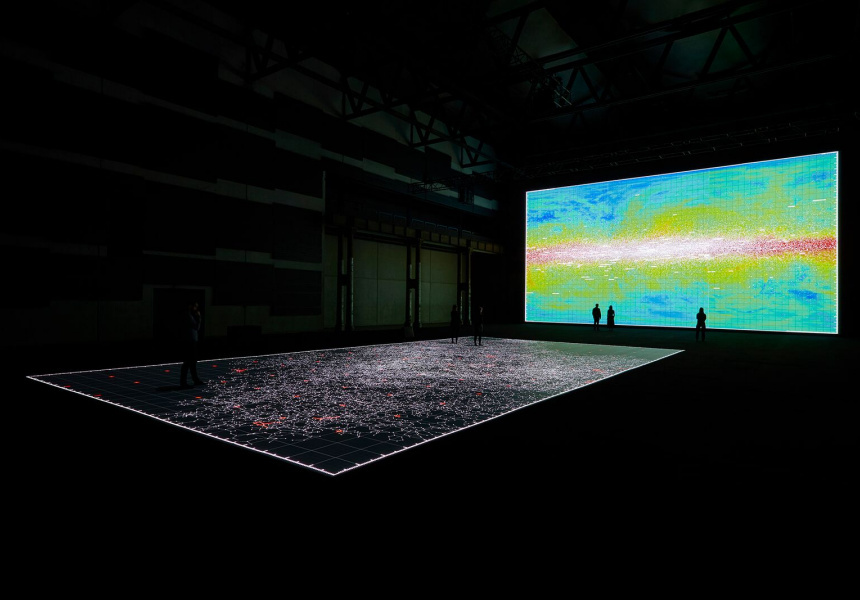 Closing Soon Ryoji Ikeda’s Immersive Installation at