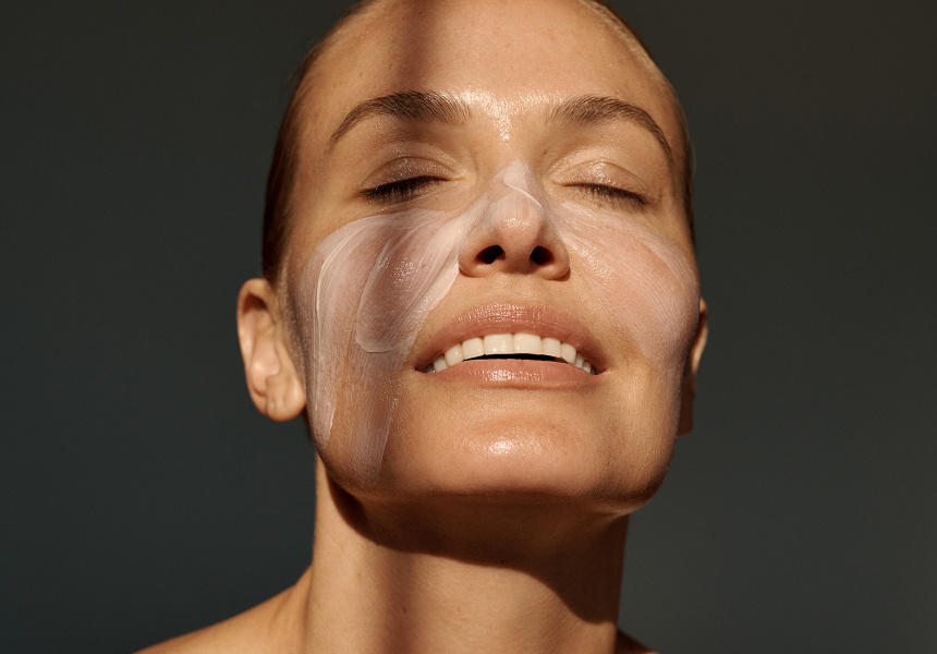 Lara Worthington in the Emma Lewisham Supernatural Sleeping Mask
