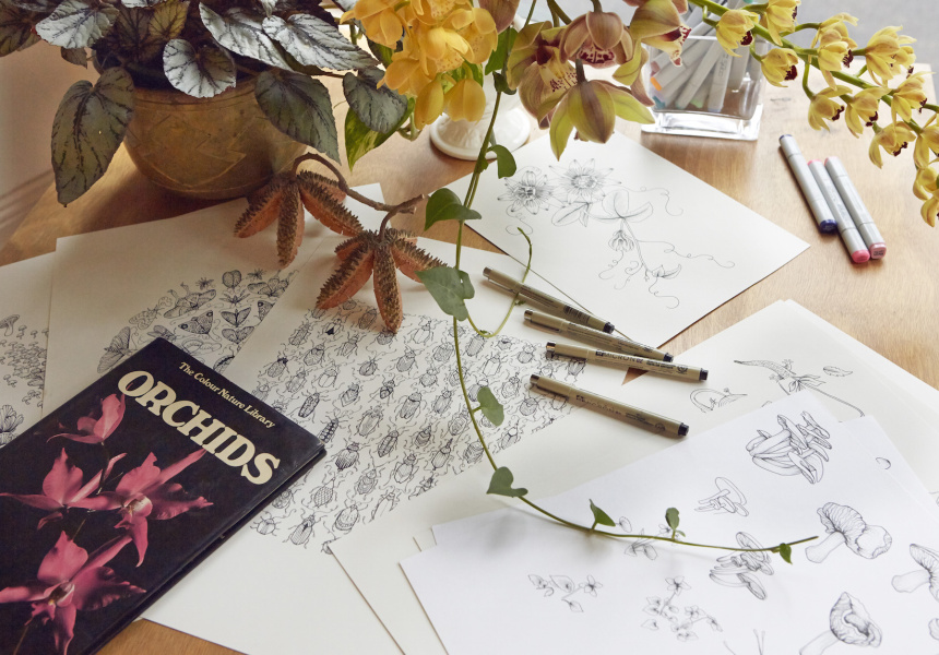 Flower Power on the Page
