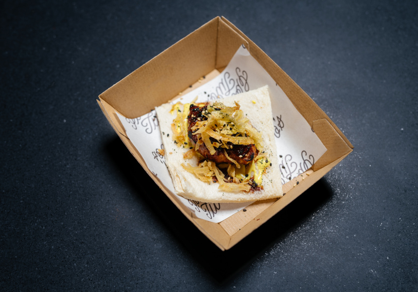 Japanese Hot Dog, Goody Two's.
