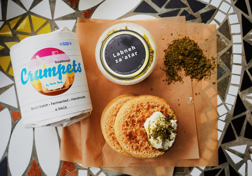 Crumpets by Merna and Tea Craft at Kepos Street Kitchen