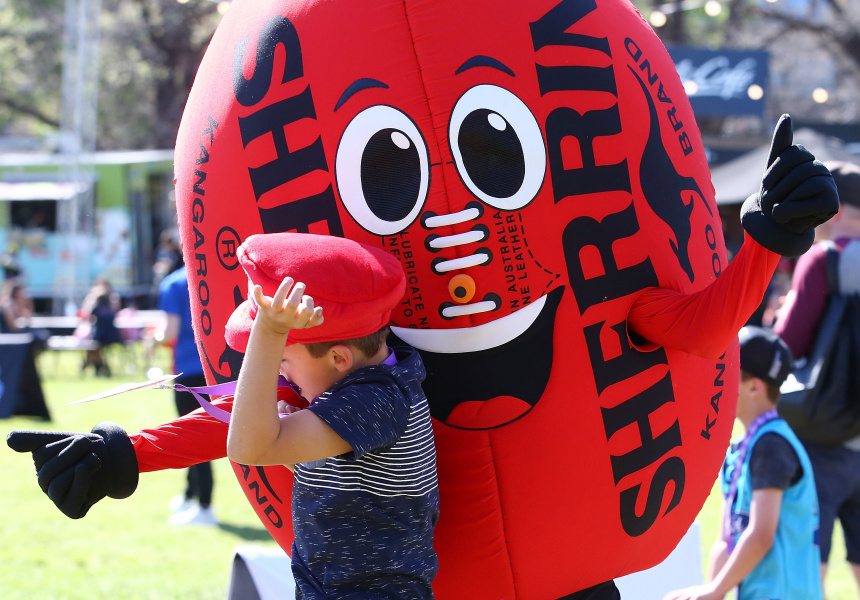 Footy Festival at Yarra Park