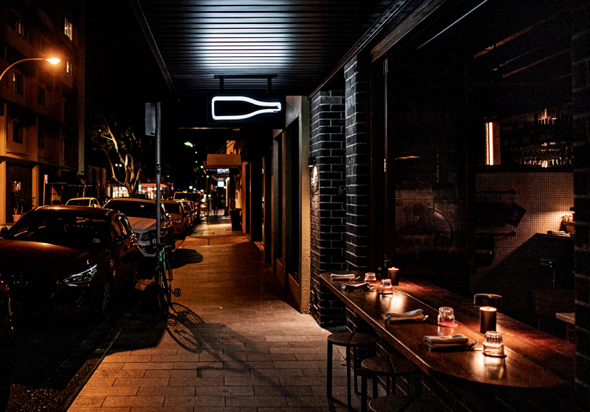 Down a Manly Laneway You’ll Find Banco, a Sultry New 32-Seat Bar Doing the Unexpected With British Cuisine