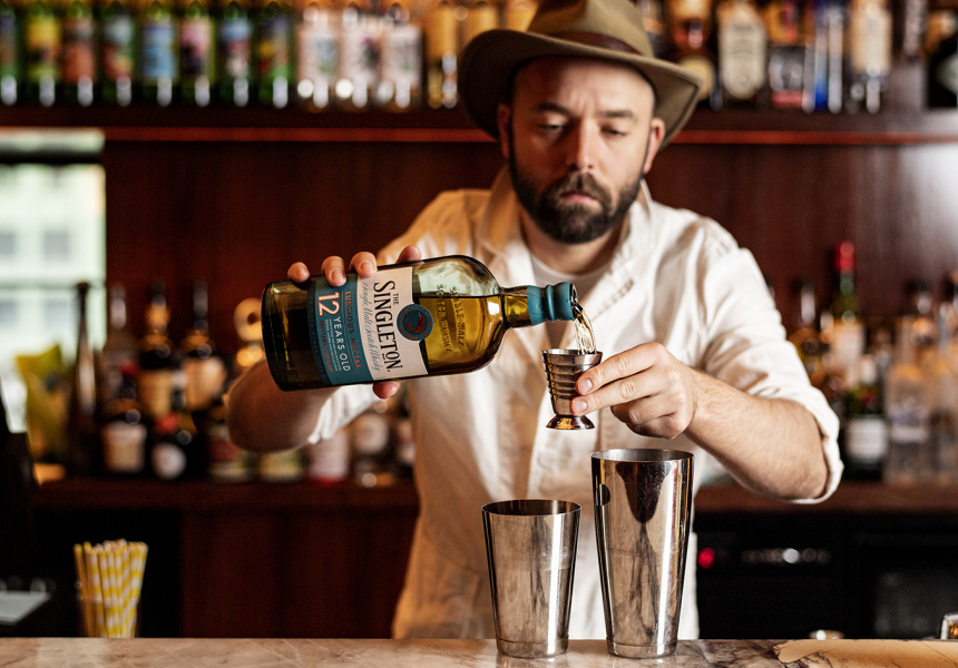 Recipe: Shell House’s World Class-Worthy Cocktail – Pandan-Infused Hop Scotch Highball