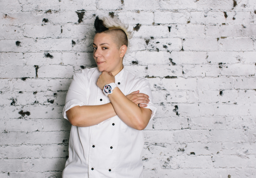 安娜Polyviou,执行从悉尼香格里拉的糕点师。