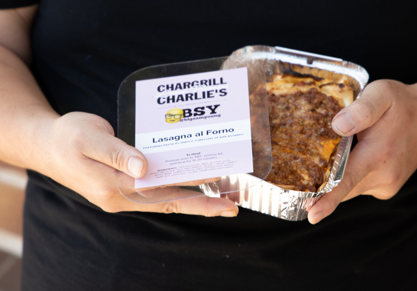 Lotus Head Chef “Big” Sam Young Is Making Lasagne for Chargrill Charlie’s This Weekend