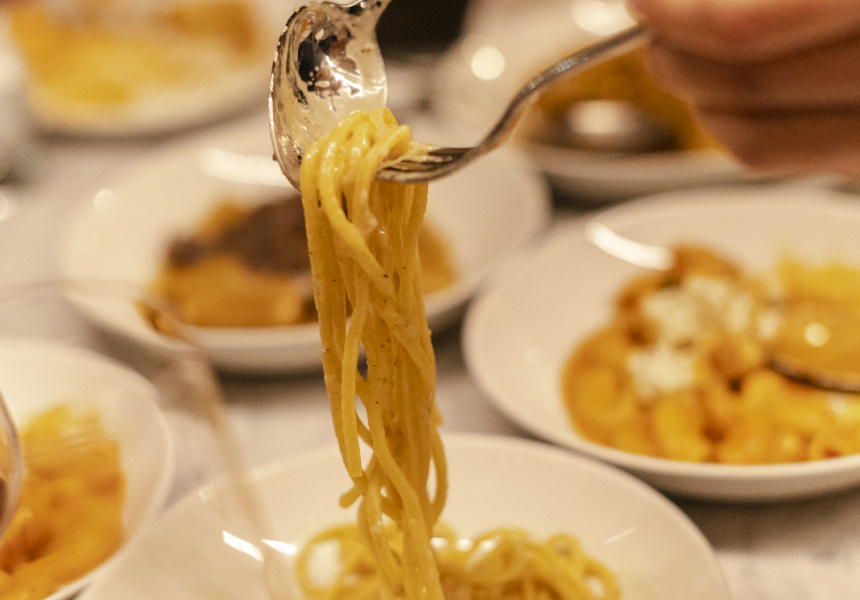 $12 cacio e pepe
