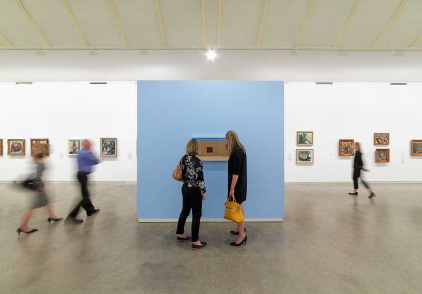 O’Keeffe, Preston, Cossington Smith: Making Modernism Installation view  
Heide Museum of Modern Art
