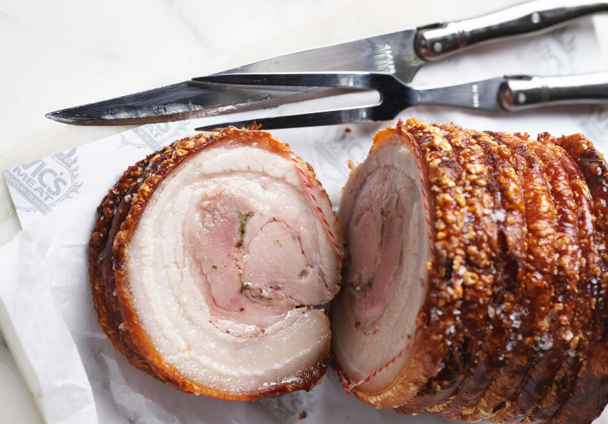Pork Belly Porchetta
