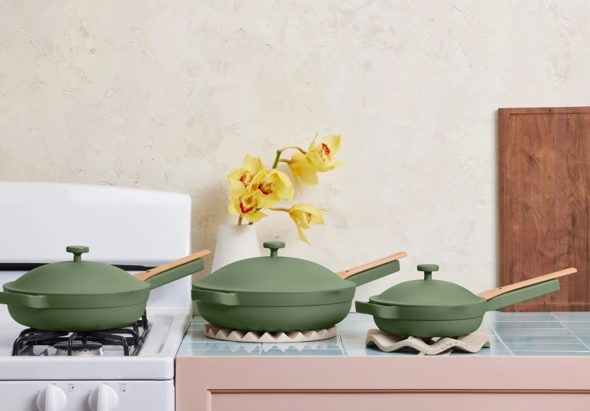 Our Place coloured cookware