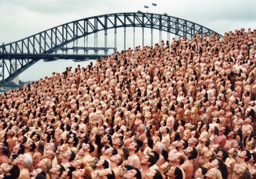 Spencer Tunick Strip Off For Skin Cancer