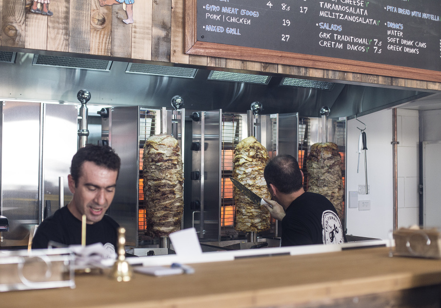 GRK Souvlaki Comes to Newtown