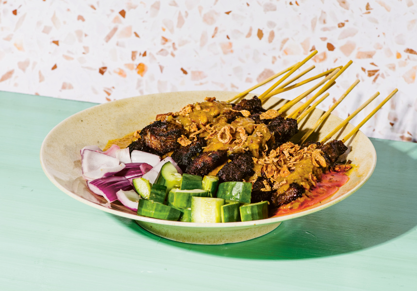 Ho Jiak's Wagyu Satay Inspired By Malaysia And Indonesia