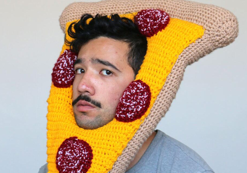 Meet Chili Philly: The Man Who Crochets Food Bonnets