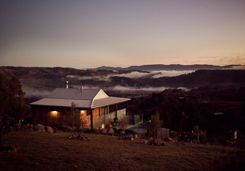 The View From Here: The Hilltop Cabin, Kanimbla Valley, NSW