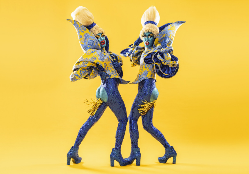 The Huxleys, Leigh, 2022, Giclèe archival print, 106 x 106 cm

