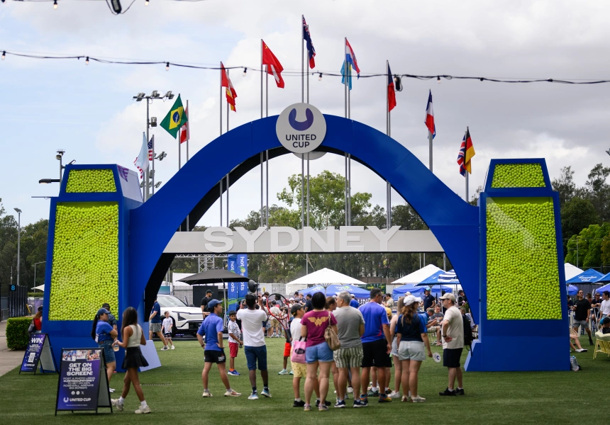 United Cup Finals at Ken Rosewall Arena, Sydney Olympic Park